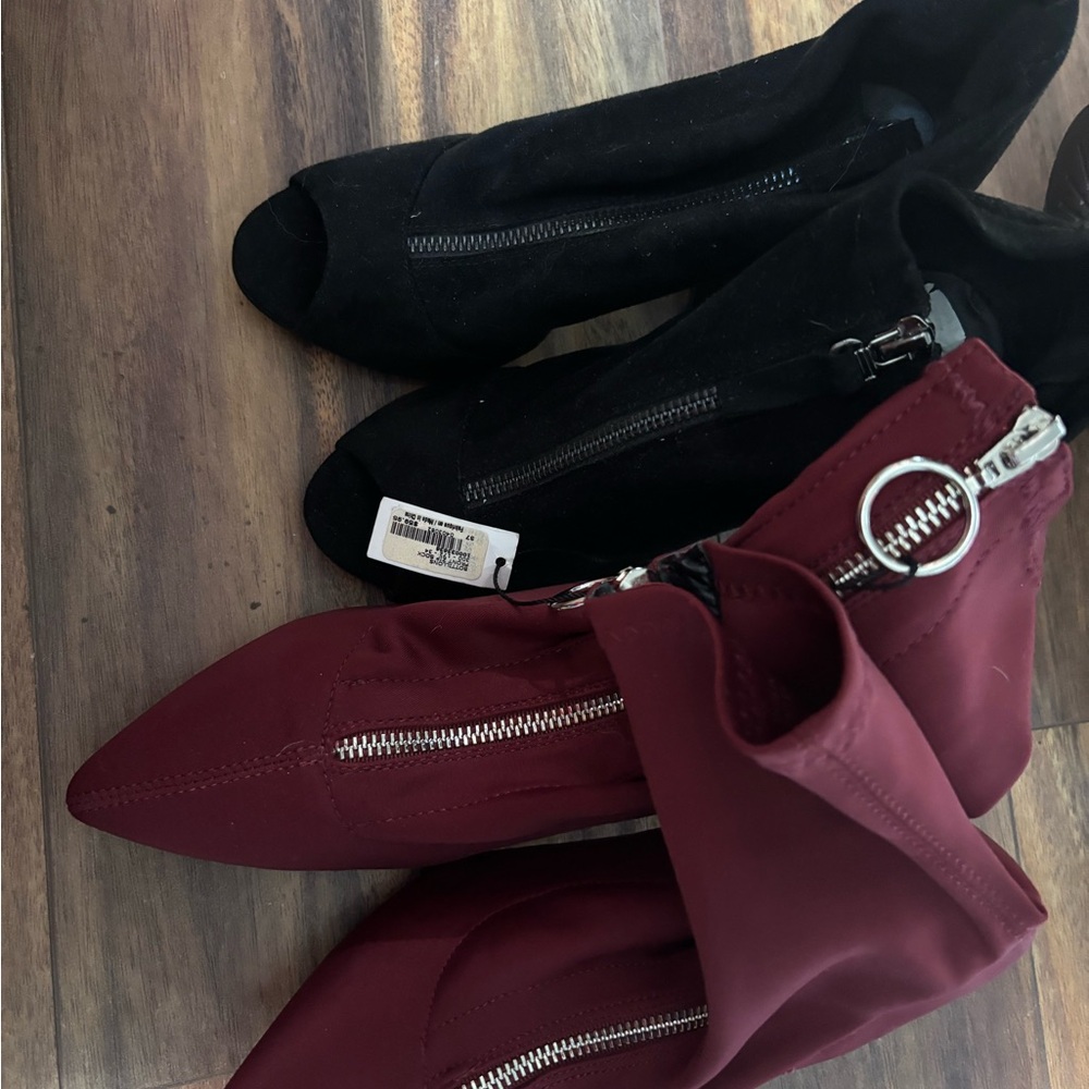NWT bootie bundle.  Size 7.